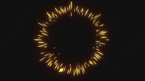 AE模板-卡通手绘动态火花元素Elements_-_Sparks_104_Hit_Radial_noCT_noRSZ
