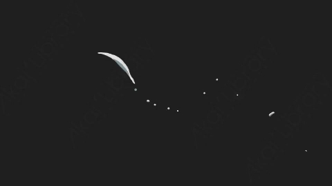 AE模板-卡通手绘运动线条液体飞溅元素Liquid_Stroke_77