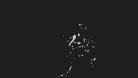 AE模板-卡通手绘液体飞溅元素Liquid_Splash_80