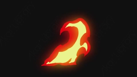AE模板-卡通火焰燃烧元素Elements_-_Fire_104_Right_noCT_noRSZ