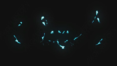 AE模板-卡通手绘动态闪电能量元素Electricity_(G2)_43
