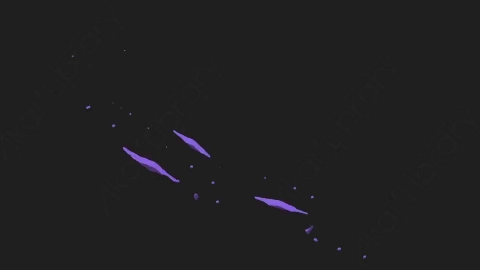 AE模板-卡通手绘运动线条液体飞溅元素Liquid_Stroke_90