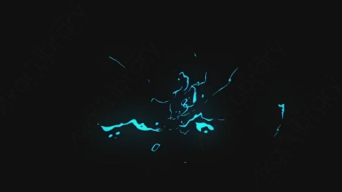 AE模板-卡通手绘动态闪电能量元素Electricity_(G3)_6