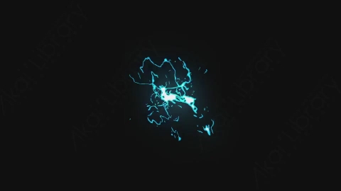 AE模板-卡通手绘动态闪电能量元素Electricity_(G3)_8