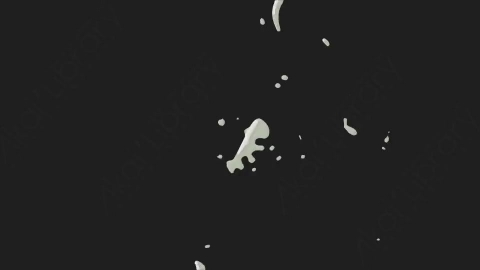 AE模板-卡通手绘液体飞溅元素Liquid_Splash_113