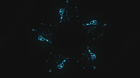 AE模板-卡通手绘动态闪电能量元素Electricity_(G4)_2