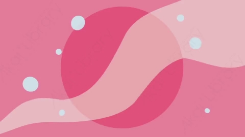 AE模板-卡通运动图形形状背景Animation_BG_16
