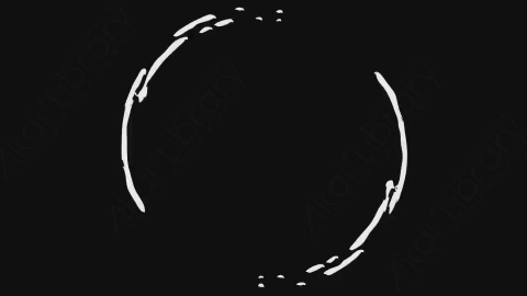 AE模板-卡通手绘动态液体线条元素Circle_05
