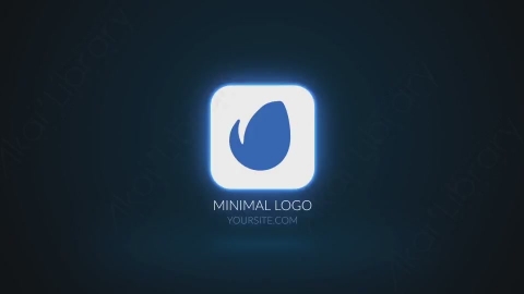 AE模板-卡通动态文字标题logo演绎Elements-Minimal_logo_02_noCT