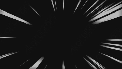AE模板-卡通动态图形速度线背景ElementsSpeedline_BG_006_loop