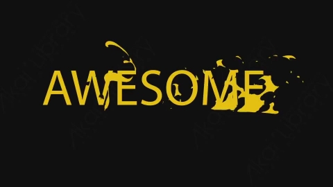 AE模板-卡通动态文字标题动画Elements-Title_007