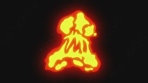 AE模板-卡通手绘爆炸元素Explosion_1