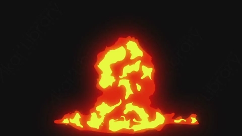 AE模板-卡通手绘爆炸元素Explosion_6