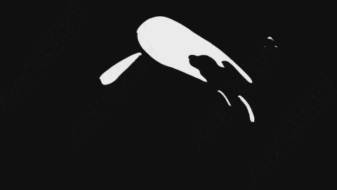 AE模板-卡通手绘动态液体飞溅元素Flying_Blob_07