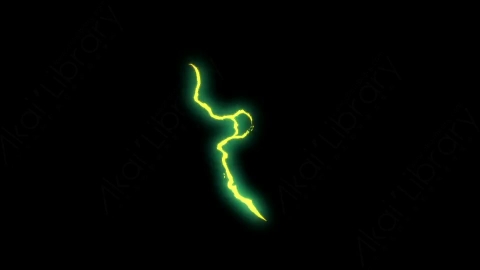 AE模板-卡通手绘闪电元素Lightning_9