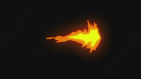 AE模板-卡通手绘枪口闪光元素Muzzle_Flash_5