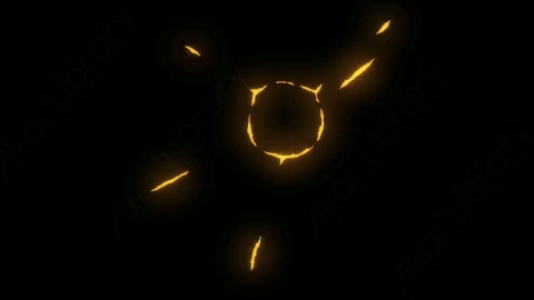 AE模板-卡通手绘能源爆炸元素Punches_10