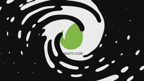 AE模板-卡通运动液体飞溅logo演绎Render_Logo_04