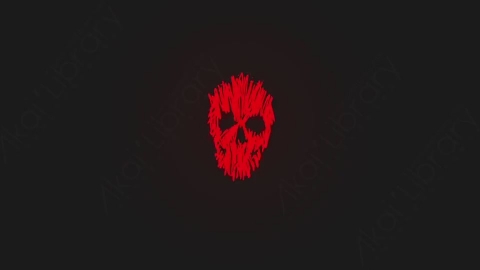 AE模板-卡通手绘logo演绎Skull