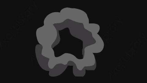 AE模板-卡通手绘烟雾元素Smoke_2