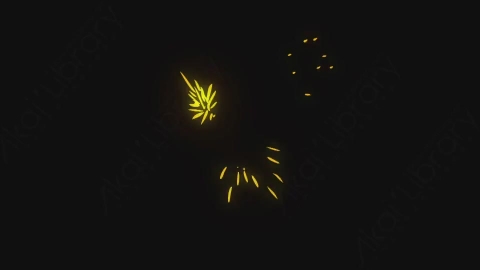 AE模板-卡通手绘火花烟花元素SparksFX_15