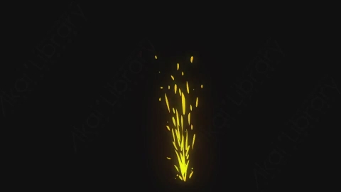 AE模板-卡通手绘火花烟花元素SparksFX_5