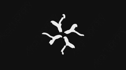 AE模板-卡通手绘液体飞溅元素Splash_03
