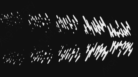 AE模板-卡通手绘动态形状背景Wave