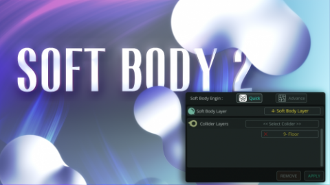 AE扩展预设脚本-图形弹性柔体碰撞模拟MG动画脚本Soft Body 2.0 Win/Mac+使用教程
